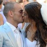 Le nozze di Sneijder e Yolanthe 16