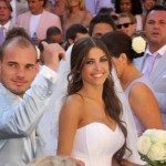 Le nozze di Sneijder e Yolanthe 9