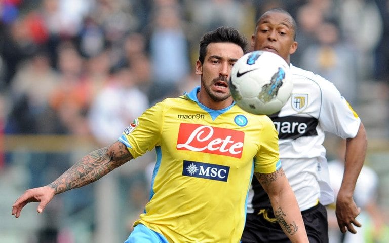 Parma – Napoli 1-2, le pagelle. Lavezzi imprendibile, Valeri bocciato