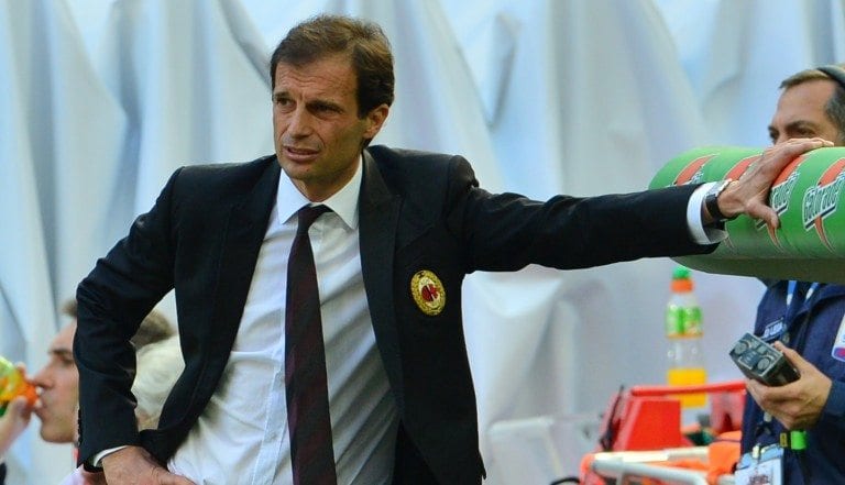 Milan, Allegri a rischio esonero, spogliatoio spaccato