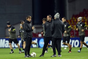 FBL-EUR-C1-NORDSJAELLAND-JUVENTUS-TRAINING