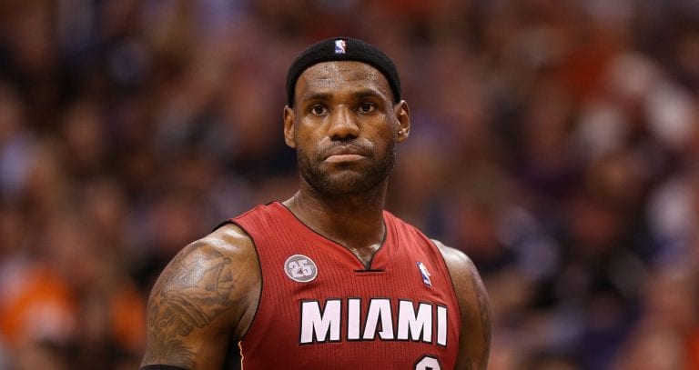 Lebron James uomo 2012 per Sports Illustrated