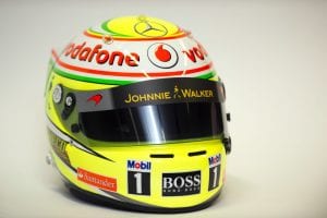 Casco Sergio Perez