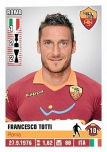 francesco totti album panini