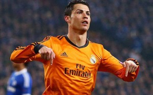 L'esultanza di Ronaldo dopo il suo secondo gol