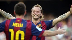 Ivan Rakitic spiana la strada del Barcellona | Foto Twitter