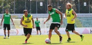 Sassuolo già al lavoro a Malles Venosta | Foto Twitter